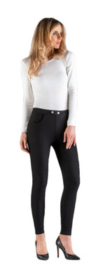 ELETTA MILANO Leggings Termico Donna EL-401 Modello effetto elegante.