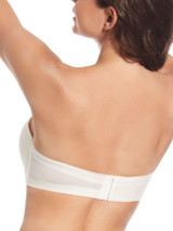 Creaciones Selene Vilma Reggiseno Donna Fascia Senza Spalline con Ferretto e Coppa Imbottita (Coppa C)