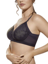 Creaciones Selene Nadia Reggiseno Donna Senza Ferretto con Fascia Alta e Coppe Preformate