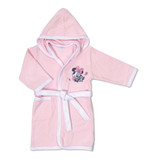 Accappatoio Disney Ellepi Neonato Neonata in spugna di Cotone TOPOLINO MINNIE