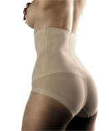 Guaina Alta SHAPE GIOS 580 ad effetto perizoma,con bande di tulle a taglio vivo