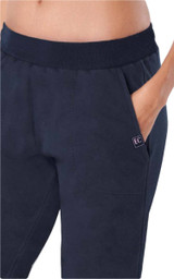 Pantalone tuta EA9502 Enrico Coveri Lungo Donna in cotone jersey tasche laterali