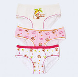Jadea (6 Slip) Slip Bambina in morbido cotone elasticizzato fantasia Assortite