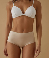 Slip midi 8011 Donna Jadea taglio laser realizzato in cotone elastico