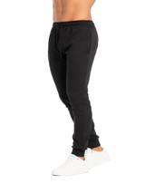Pantalone Lungo Uomo Invernale 9117 basic Be Board  cotone interlock con polsini