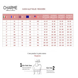 Charme Reggiseno  sfoderato senza ferretto, con coppe non imbottite Lady Cross