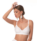 Charme Reggiseno  sfoderato senza ferretto, con coppe non imbottite Lady Cross