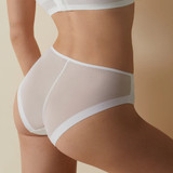 Slip Donna Vita Alta Contenitivo taglio laser tessuto Jaquard Violeta Selene Slip Donna Vita Alta Contenitivo taglio laser tessuto Jaquard Violeta Selene