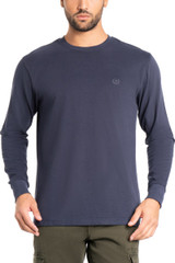 BeBoard Maglia Uomo Manica Lunga Girocollo 9024 in morbido cotone jersey Leggero