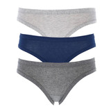 12 Slip Donna Cotonella Mini in Cotone Bielastico Fantasia Assortite 3362