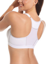 Reggiseno sportivo in microfibra senza ferretto e senza imbottitura chiusura davanti Reggiseno sportivo in microfibra senza ferretto e senza imbottitura chiusura davanti