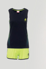 Pigiama Donna Corto in Cotone Estivo Spalla Larga LOTTO LP5195