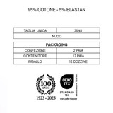 12 paia Cuscinetti Salvapiede Donna antiscivolo senza punta 667 Meritex