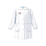 Grembiule Asilo Bambina con bottoni e ricamo 33GR4033 SIGGI Grembiule Asilo Bambina con bottoni e ricamo 33GR4033 SIGGI