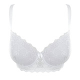 Reggiseno balconcino COPPA C  in pizzo con ferretto GISELE LOVEANDBRA