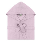 Accappatoio Adulto in microfibra con cappuccio e cintura Fancy Home
