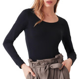 Maglia Girocollo Manica Lunga caldo cotone Donna 3503 Cotonella