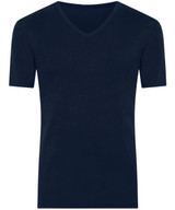 Maglia mezza manica uomo scollo a V in cotone interlock Lotto LT1211