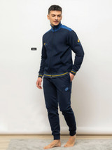 Tuta uomo Invernale full zip collo alto felpata LOTTO LA2017