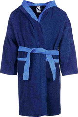 Irge Accappatoio Adulto Unisex in spugna bicolore con cappuccio