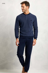 Pigiama Uomo Invernale GP2079 Manica Lunga in Punto Milano GRANCHIO Pigiama Uomo Invernale GP2079 Manica Lunga in Punto Milano GRANCHIO