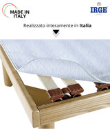 Irge Coprirete 1 piazza e mezza in fibra di poliestere trapuntato Irge made in Italy