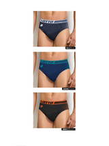 6 Pezzi - Slip in cotone elasticizzato LS1346 da Uomo LOTTO