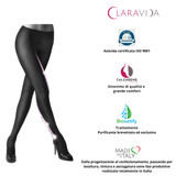 Claravida Collant Donna preventivo Compressione graduata 70 Denari 12-15 mmHg