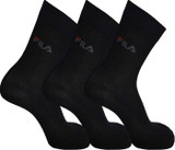3 paia Calzino corto sportivo UNISEX in cotone F9630 FILA
