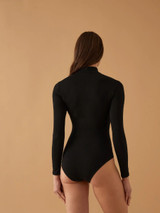 Body Donna Lupetto Manica Lunga Jadea 4153 in Cotone Elasticizzato