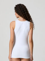 Jadea 4182 Canotta Donna Spalla Larga in Cotone Elasticizzato