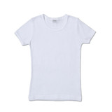 6 Pezzi Canottiera T-shirt Bambina Mezza Manica Ellepi 4290 in 100% Cotone