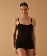 Top Donna Canotta Spalla Stretta Jadea 4179 in Cotone Elasticizzato