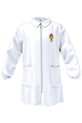 Grembiule bambino asilo con zip e ricamo 33GR4192 SIGGI