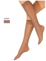 Gambaletto Classico 20den velato punte invisibili Omsa Golden Lady