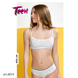 Coordinato ragazza brassiere+slip in cotone M4819 JADEA