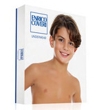 3 Pezzi Maglia Bambino in Cotone Leggero Mezza Manica Enrico Coveri ET4000