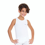 3 Pezzi Canottiera Bambino in Cotone Leggero Spalla Larga Enrico Coveri ET4002