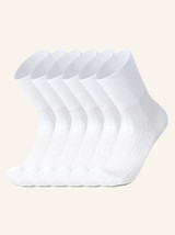 6 Paia Calza Sanital Lunga Cotone Uomo Prisco Made in Italy