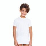 3 Pezzi Maglia Bambino in Cotone Leggero Mezza Manica Enrico Coveri ET4100