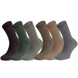 6 Paia calze lunghe rimagliata in cotone uomo Lancaster  Punto Made in Italy