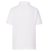 Polo piqué bambino/a con maniche corte, unisex 100% cotone pettinato PKID210 JHK