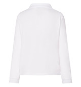 Polo piqué bambino/a maniche lunghe, unisex 100% cotone pettinato PKID210LS JHK