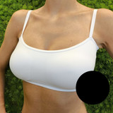 Brassiere basic a fascia con coppe inserite ed estraibili BU112 ILARY