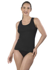 3 Pezzi Canottiera Donna Spalla Larga Mabrat 491 in 100% Puro Cotone