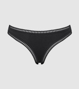 3pz Tanga donna in cotone,inserti in pizzo elasticizzato Go Crush STRING SLOGGI