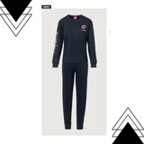Pigiama donna invernale in cotone interlock manica lunga LP6108 LOTTO