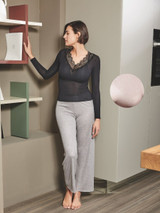 Maglia donna manica lunga in cashmere 1467 MYSUBLYME