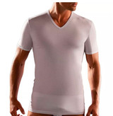 Maglia uomo scollo a v mezza manica caldo cotone Made in Italy OP01 SpeedyLine