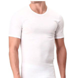 Speedy LineMaglia uomo girocollo mezza manica in caldo cotone Made in Italy OP02